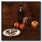 Still life with three apples and cheese wrapped in foil by Carl Schuch - thumbnail_1_bf_673c97075e0c5e198f5ec586